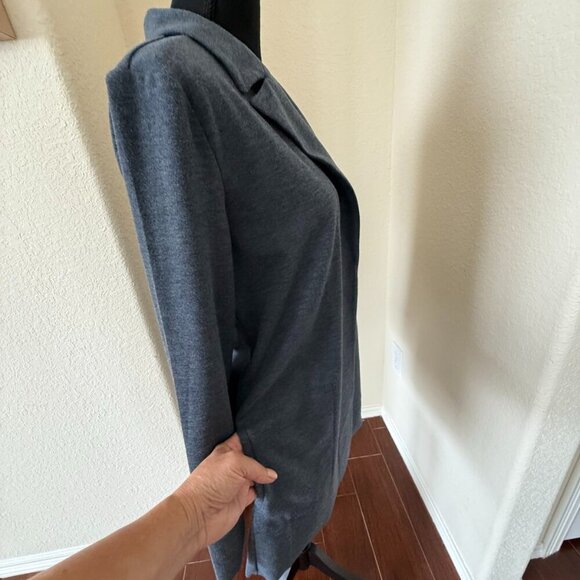 NIC + ZOE All Day Comfort Knit Blazer In Dark Indigo size S - Picture 6 of 14